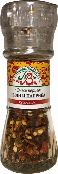 Смесь перцев чили и паприка кусочками