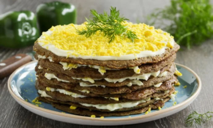 Классический печеночный торт