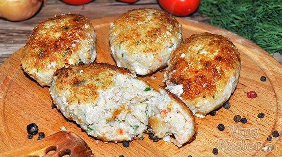 Рыбные котлеты по-мексикански
