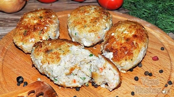 Рыбные котлеты по-мексикански