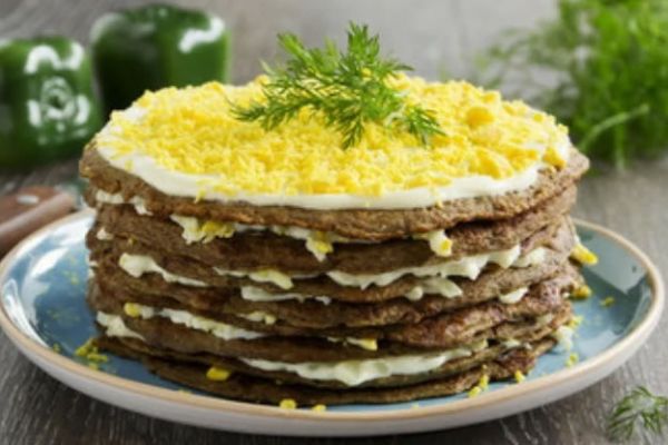 Классический печеночный торт