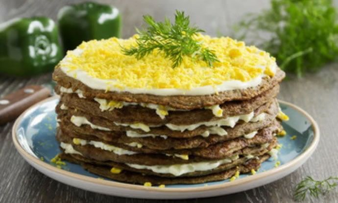 Классический печеночный торт